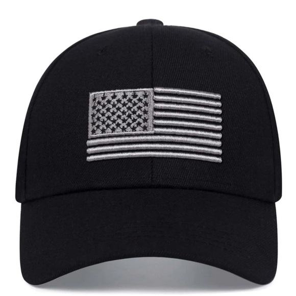 Men Flag Embroidered Baseball Cap - Picture 4 of 5